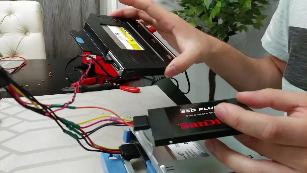Как установить дополнительный ssd