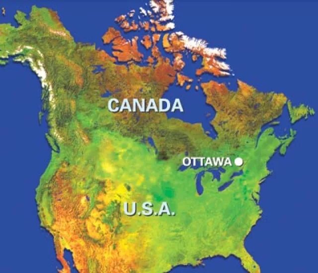 Канада столица на карте. Оттава местоположение. Оттава на карте Канады. Оттава город в Канаде на карте.