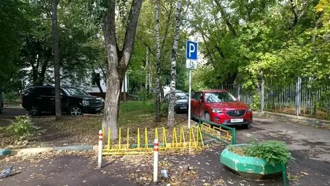 Парковка химки