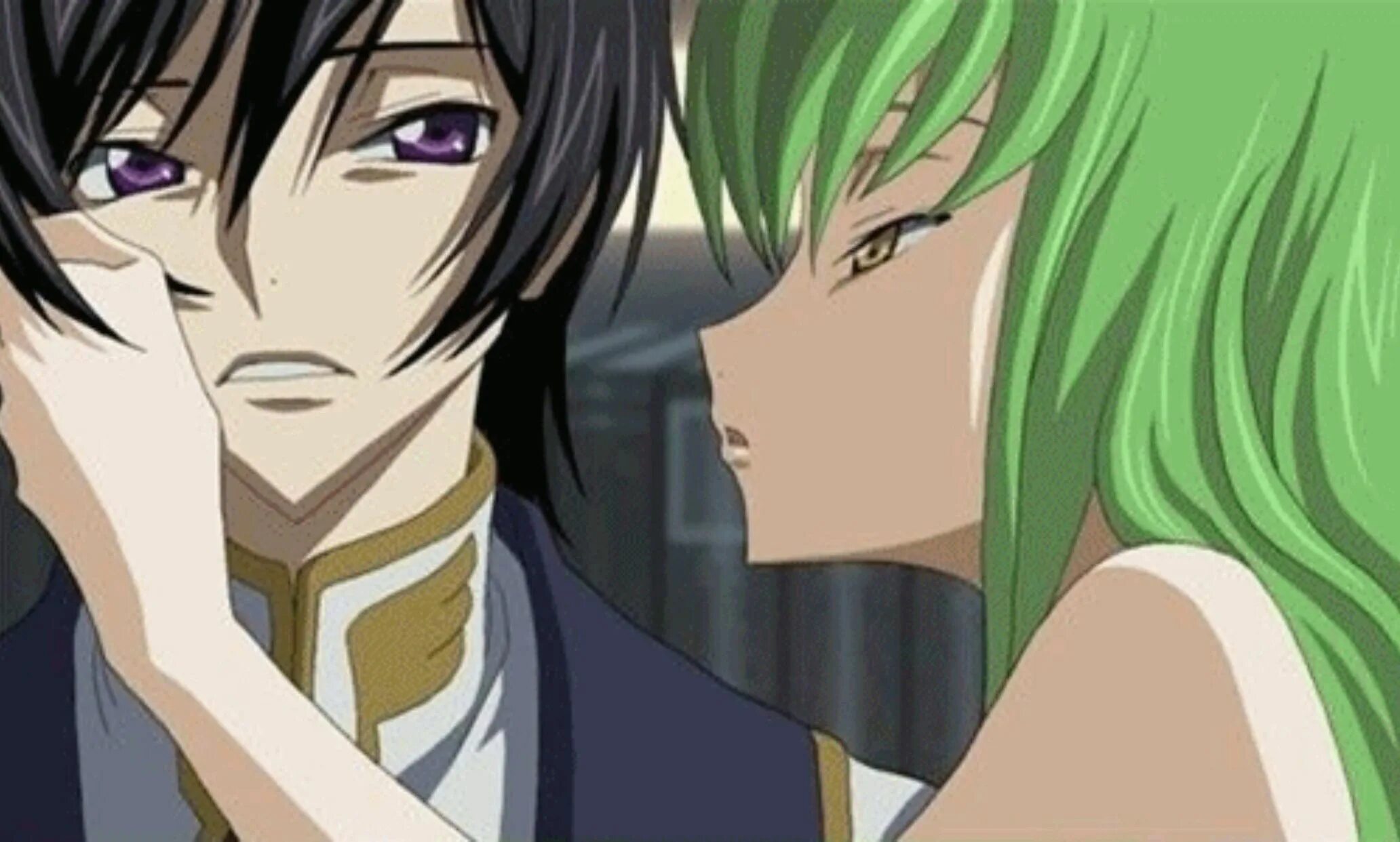 Си-си Гиасс. Code Geass c.c and Lelouch. Код Гиас Лелуш и СС. Кот гиас