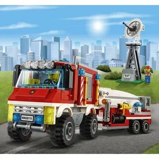 Характеристики - конструктор LEGO City Fire Пожарный грузовик (60111) .