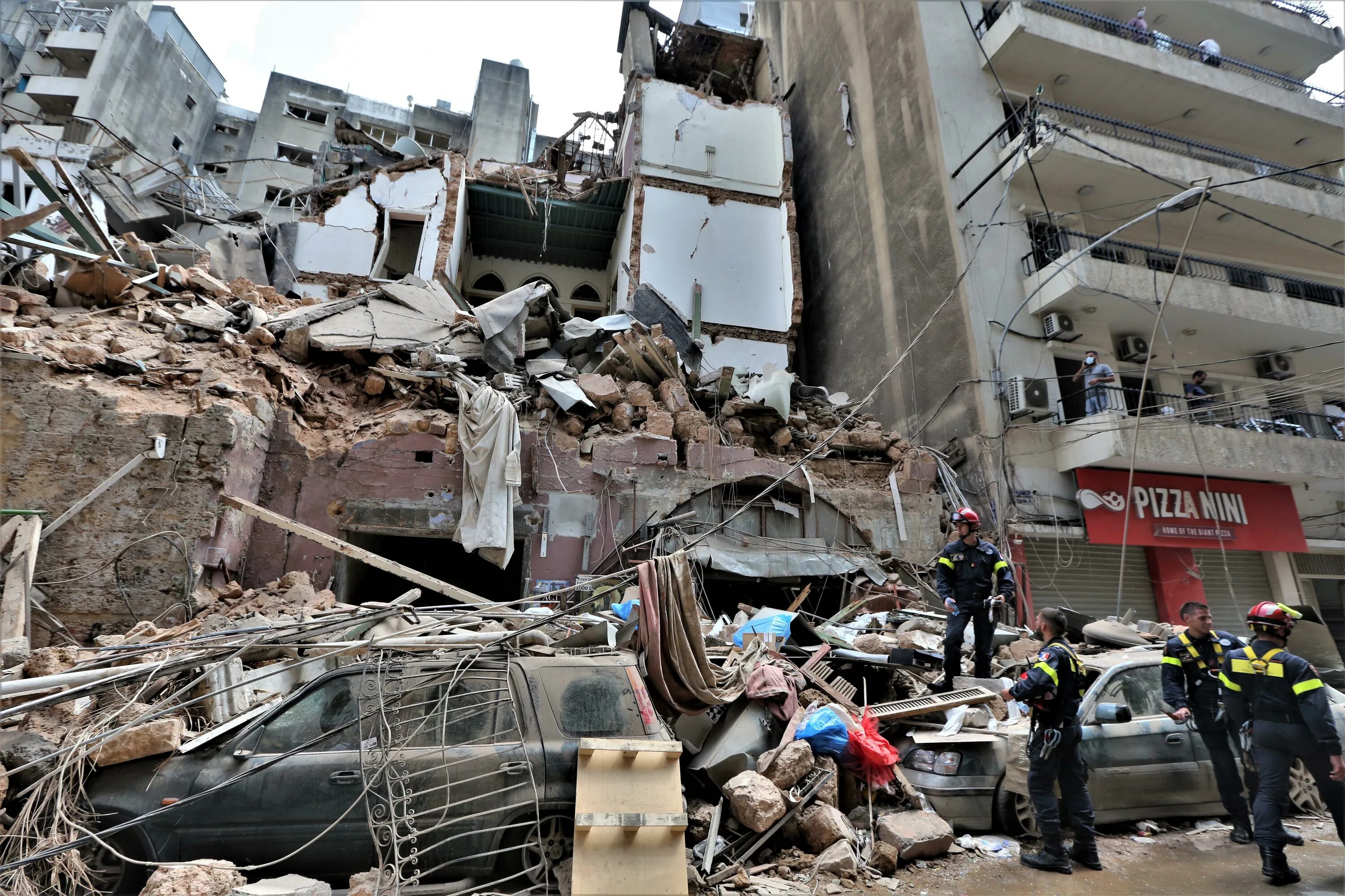 Взрыв в Бейруте 4 августа 2020.