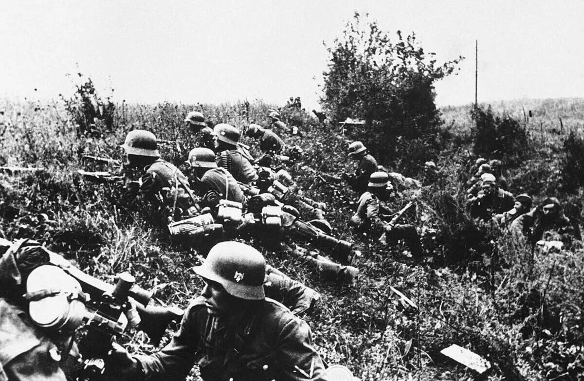 Наступление фашистов в 1941. Operation Barbarossa 1941.