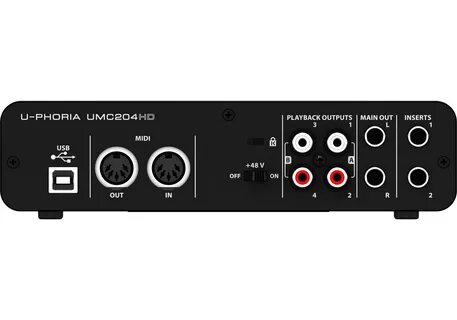 Behringer u phoria umc204hd