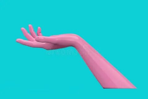 Pink hands