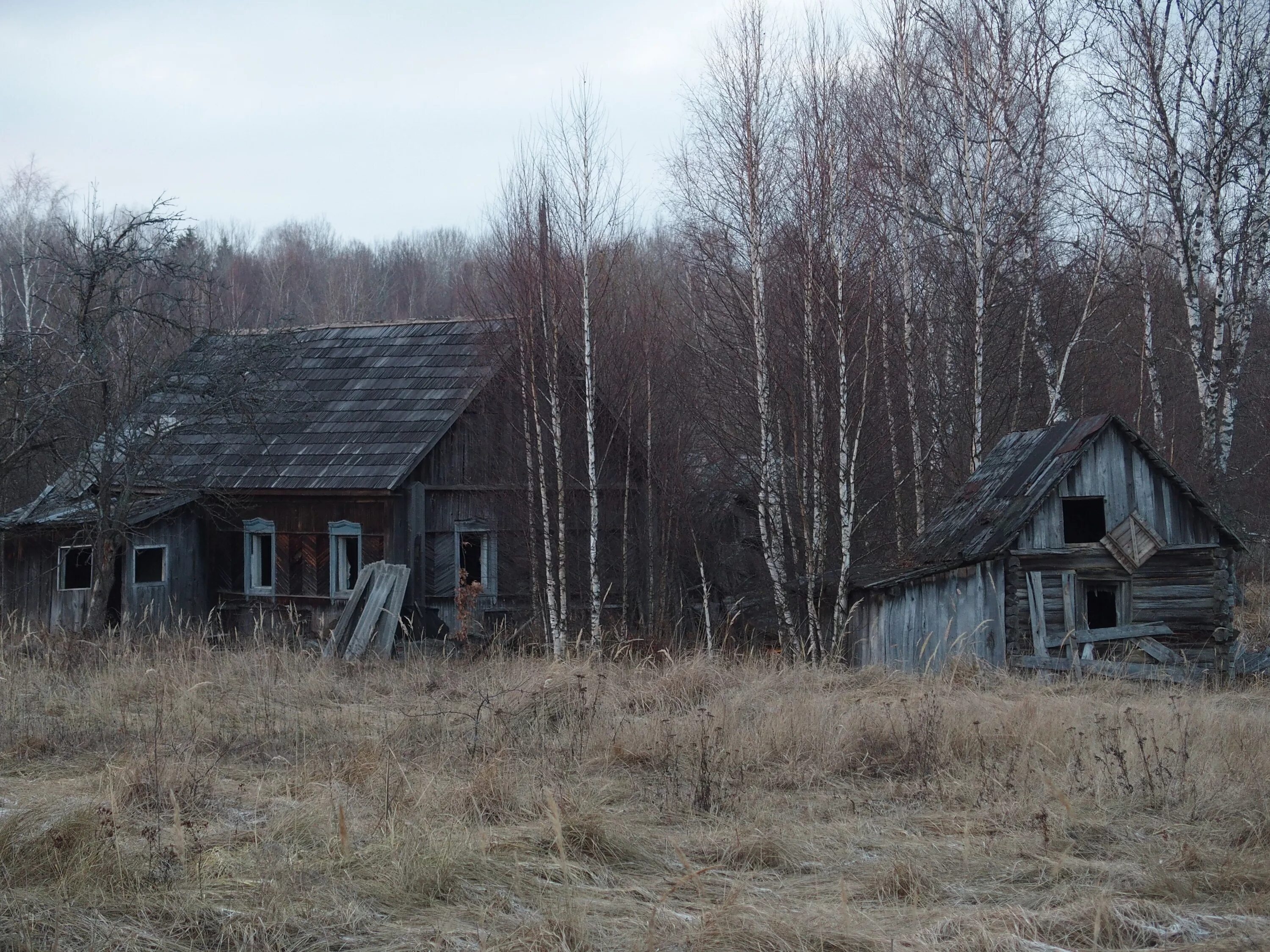 Страшное про деревню
