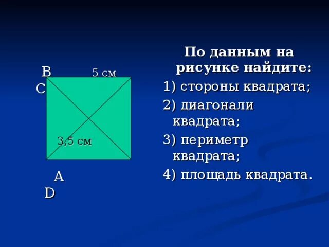 Авсд квадрат со стороной