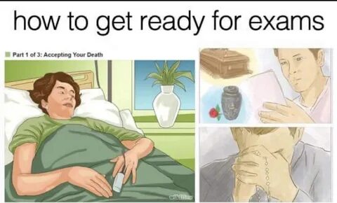 Ready for exam