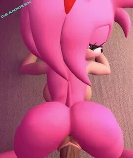 Sega Amy Rose Vaginal Penetration Animated