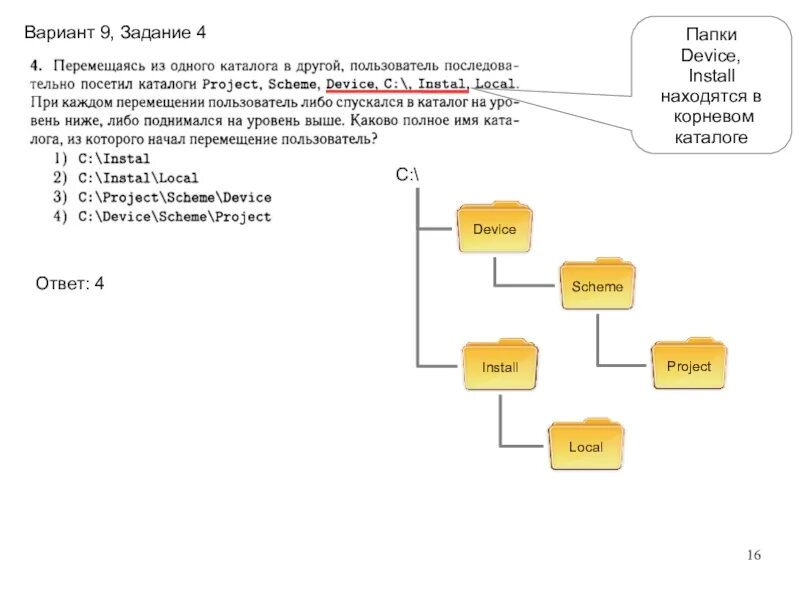C проект задание
