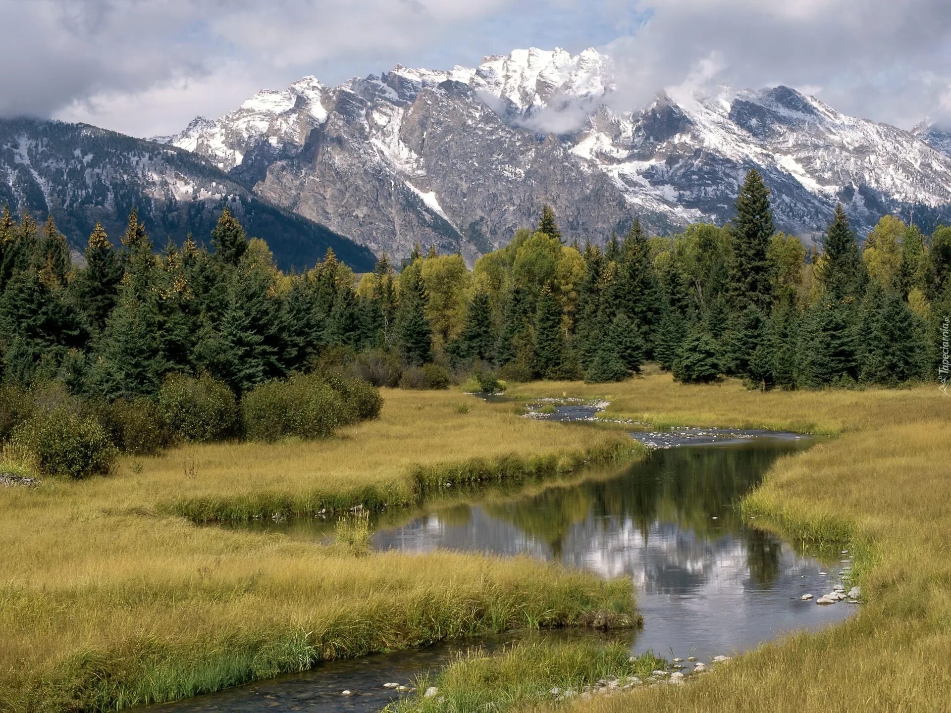 Гранд Титон национальный парк. Парк Гранд Титон Вайоминг. Grand-Teton-National-Park-Wyoming. Гора Grand Teton Вайоминг с озером.