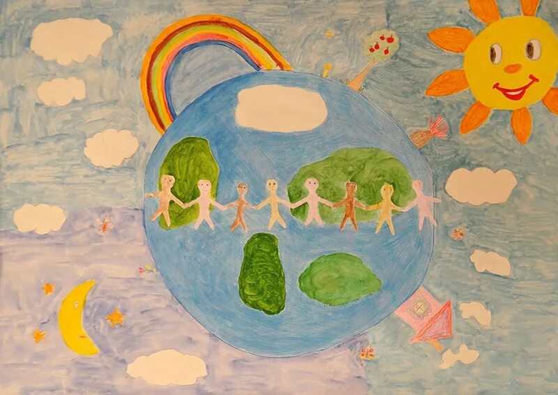 Презентация для дошкольников земля наш дом. Рисунок на тему мир. Земля рисунок. Рисунок на тему земля. Детский рисунок.