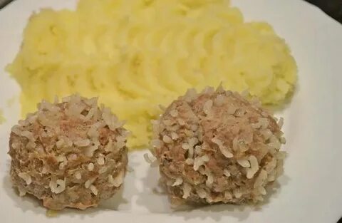 Ежики из фарша с капустой