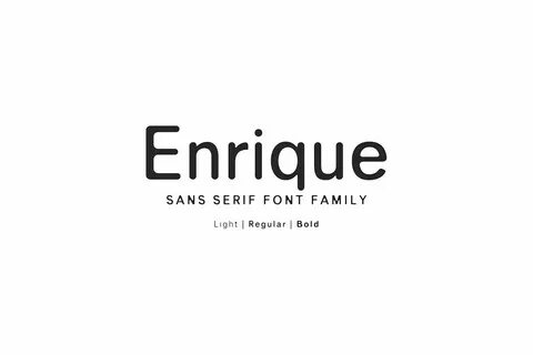 Sans serif family