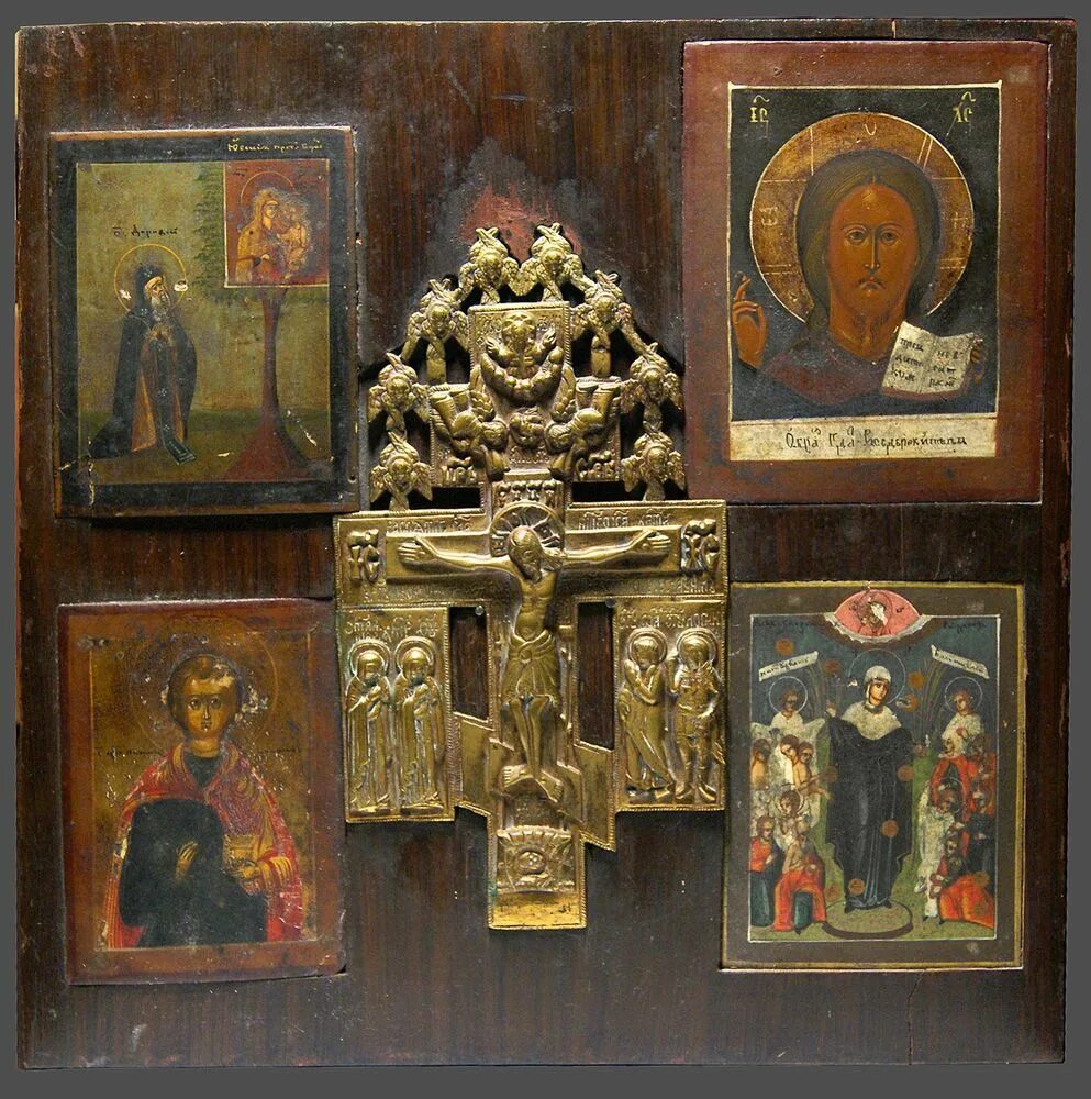 Старую икону дом