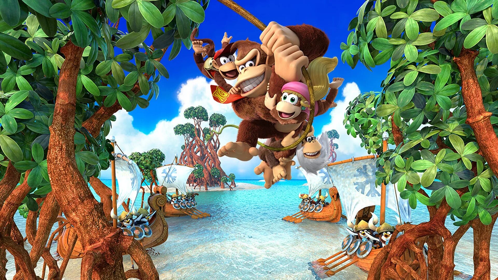 Donkey kong country freeze. Игра Donkey Kong Country. Donkey Kong Country: Tropical Freeze. Donkey Kong Country Tropical Freeze Switch. Donkey Kong Country Nintendo.