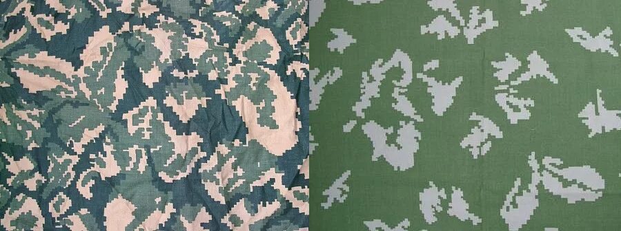 камуфляж пальма