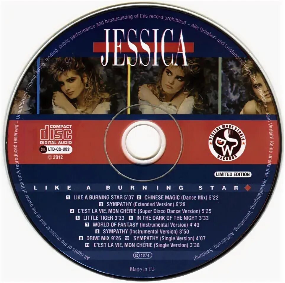 Диски Ltd. Jessica Italo Disco. Песня лайк старый