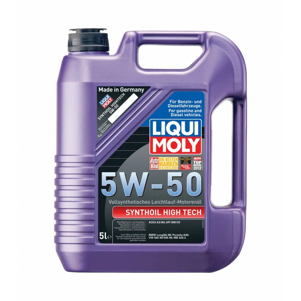 Moly synthoil high tech 5w 30. Liqui Moly Special Tec v.