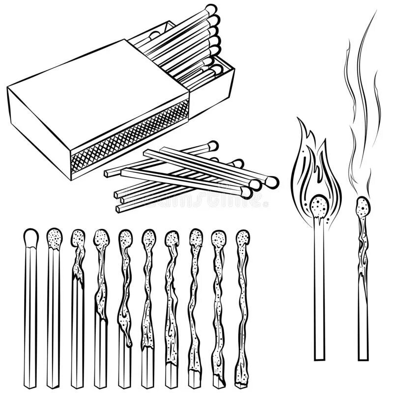 Зарисовки спичечный коробок. Раскраска спички. Спички. Коробок спичек раскраска для детей. Горящая спичка раскраска для детей.
