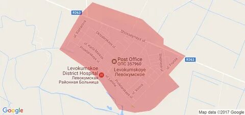 Карта левокумского района ставропольского края