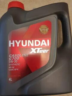 Масло hyundai g700