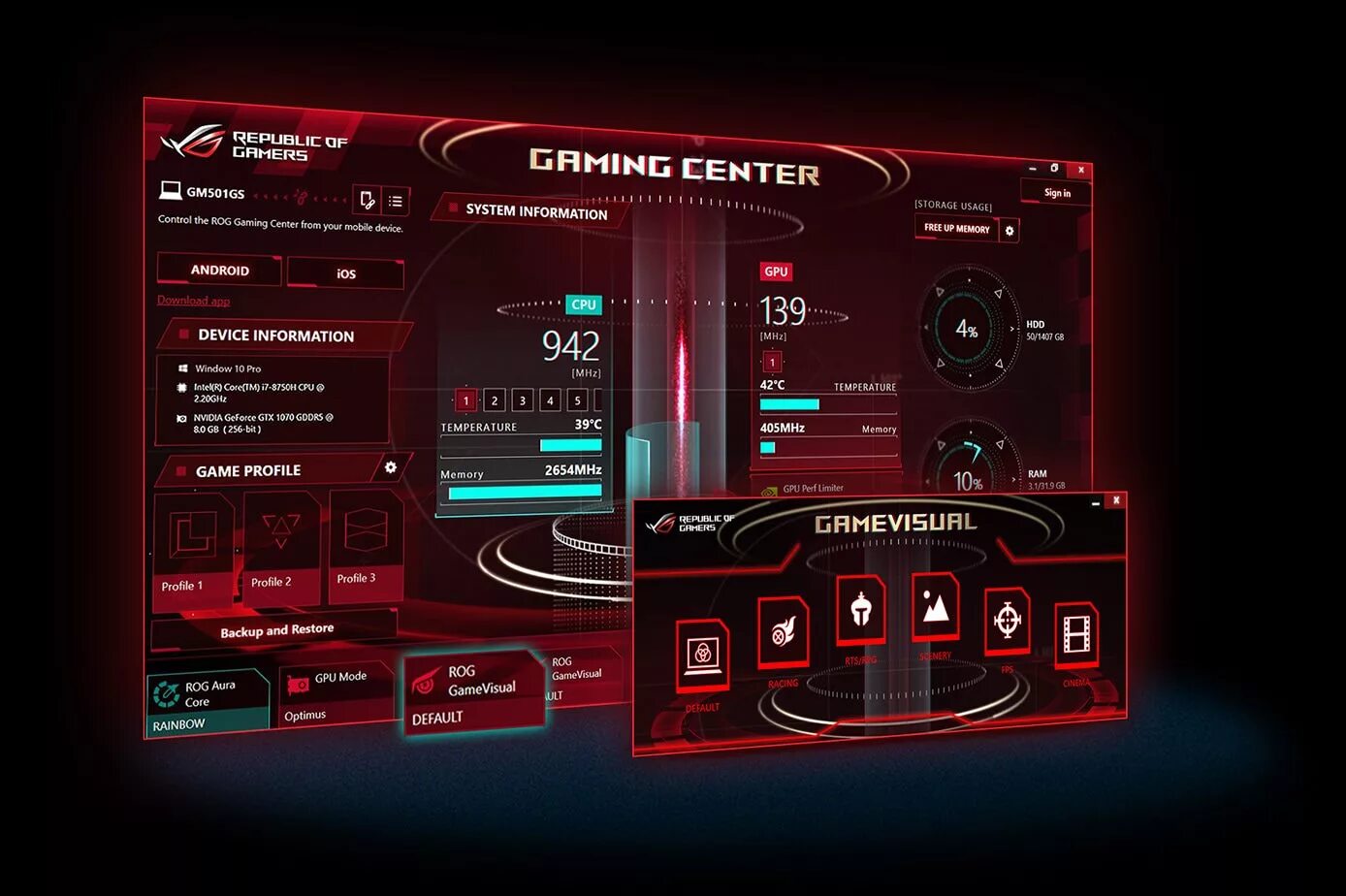 ASUS ROG Center. ROG Gaming Center 2.0 ASUS. ROG Gaming Center ASUS. Игровая утилита асус. Рог центр