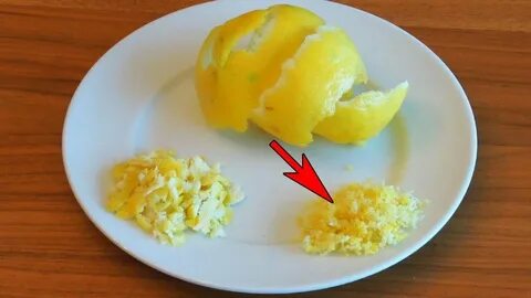 Лимонная кожура рецепты