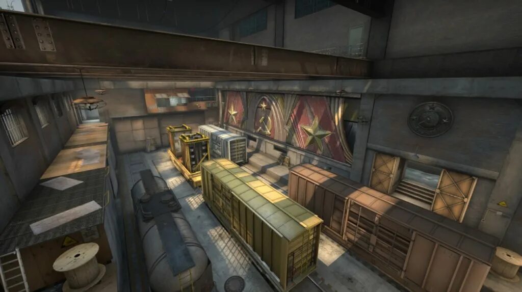 Cs2 train map. Train cs go. трейн кс 1.6. карта de train. фон трейн кс го.
