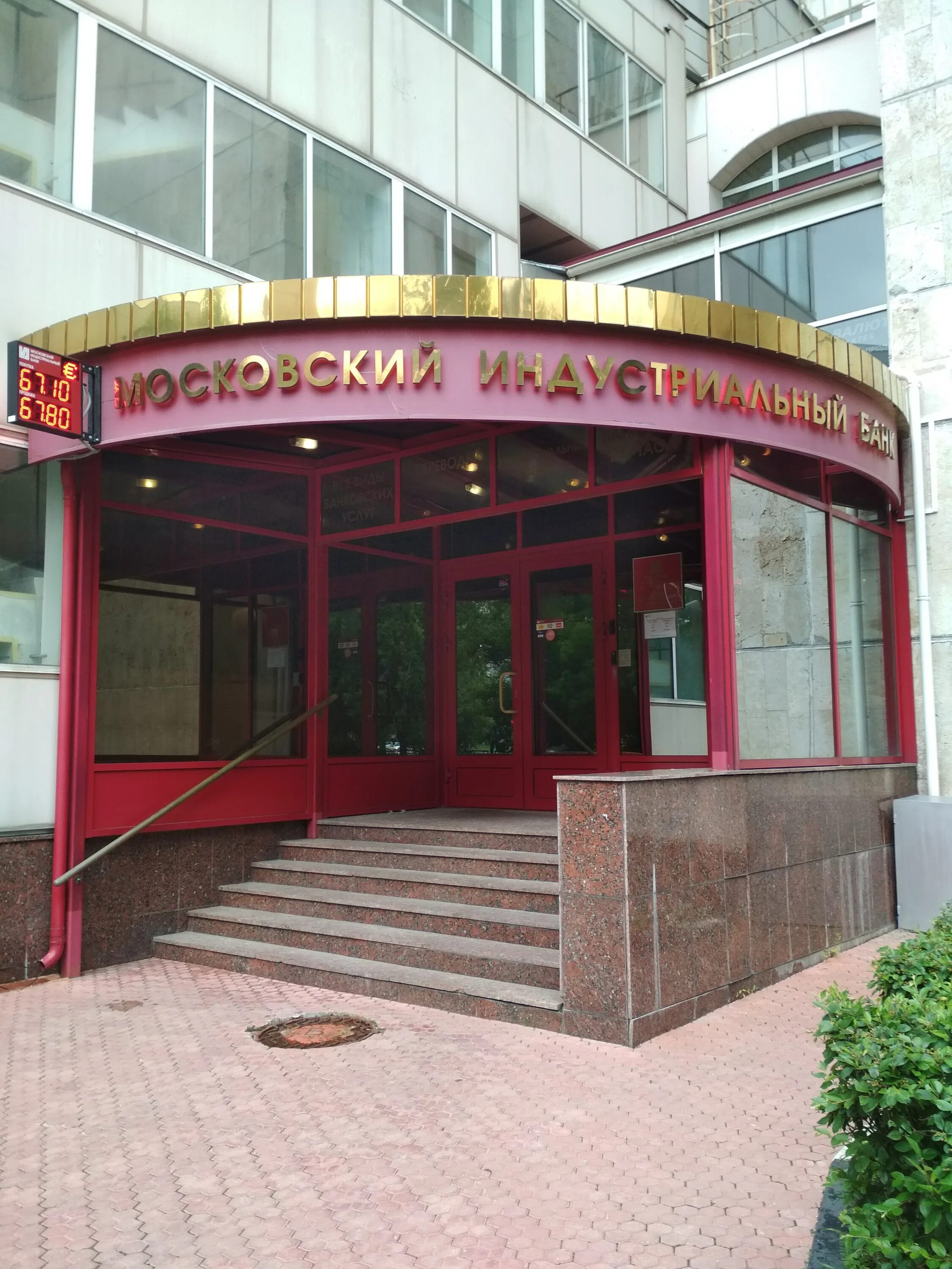 московский индустриальный банк москва