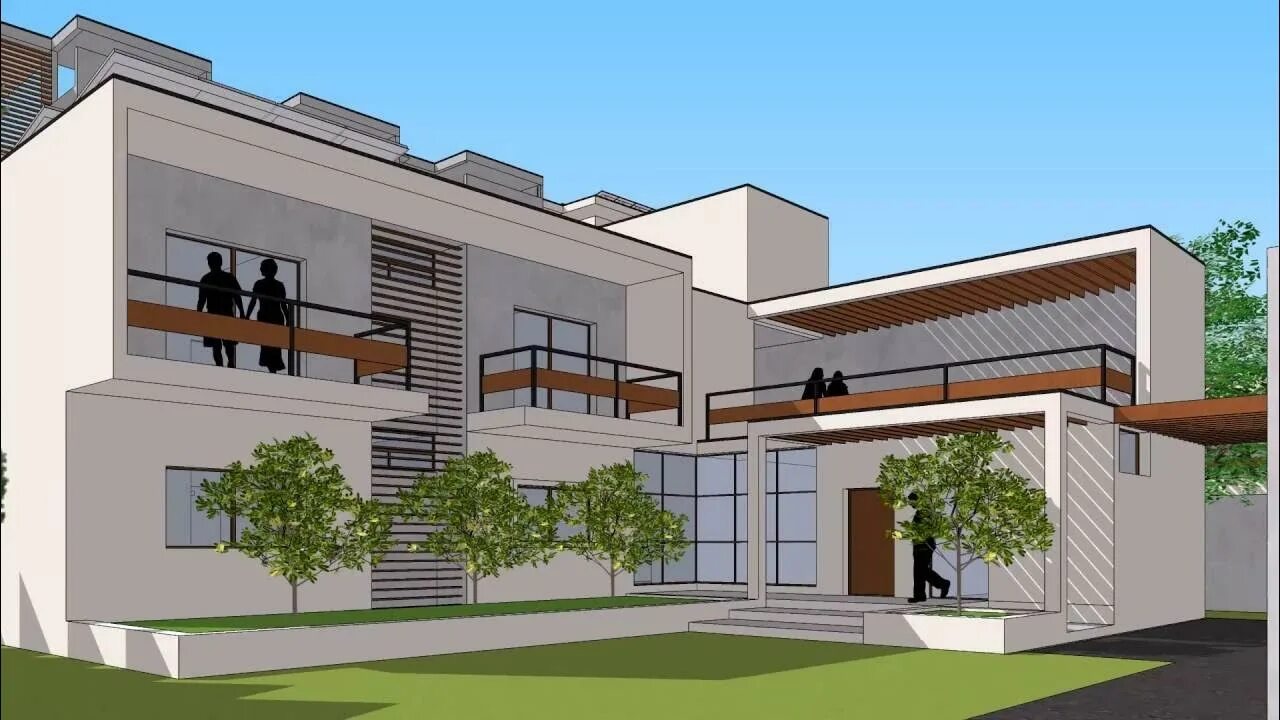 Sketchup c. Скетчап визуализация. sketchup визуализация. скетчап архитектура. визуализация sketchup экстерьер.