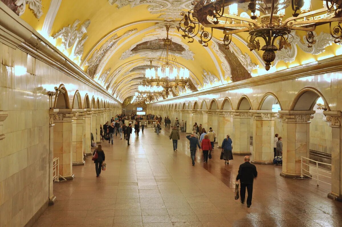 Самые красивые станции Московского метро. Российские метрополитены Дзен
