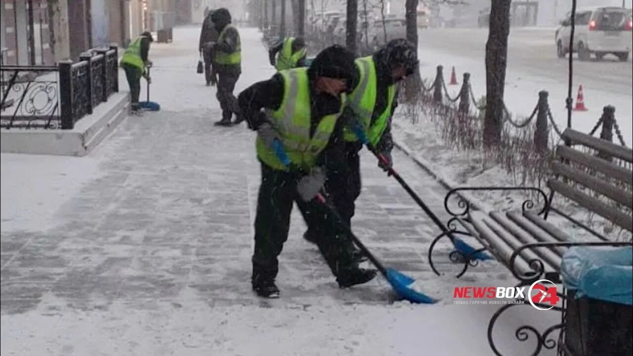 Гр владивосток дворник. Профессия дворник. Дворник во владивостоке. Уборка снега придомовой территории. Дворник во владивостоке.