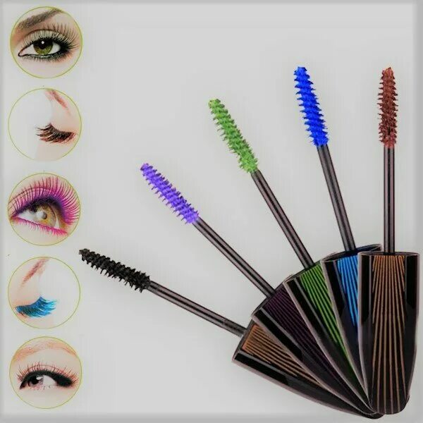 Colored mascara