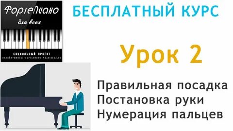 Как правильно пианино