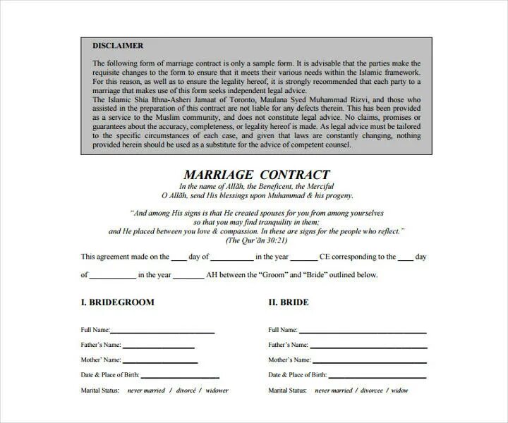 Making contracts