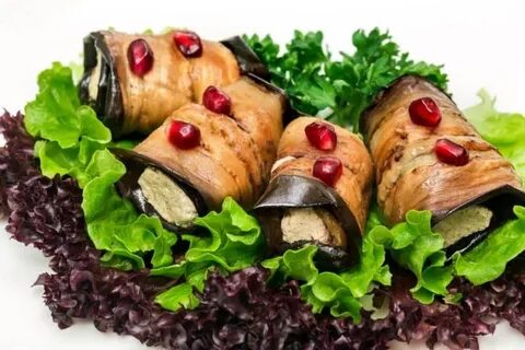 Рулетики из баклажанов по грузински классический рецепт