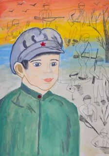 Рисунок солдату 3 класс