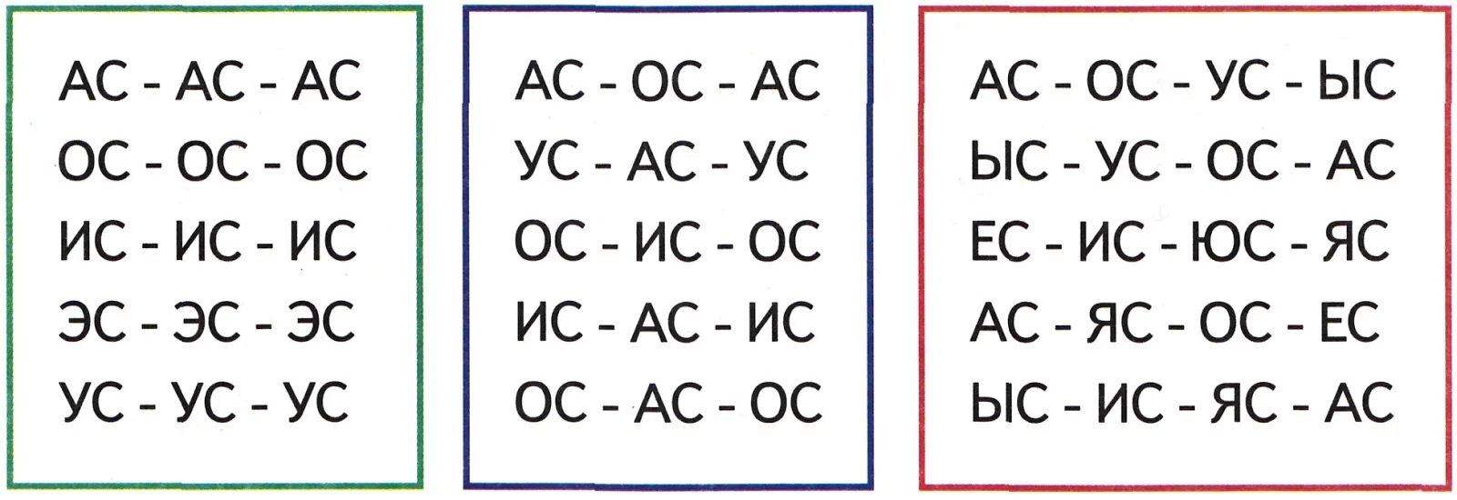 Слова на слог ос. Слоги со звуком с. Обратные слоги со звуком с. Прямые слоги со звуком с. Прямые и обратные слоги со звуком в.