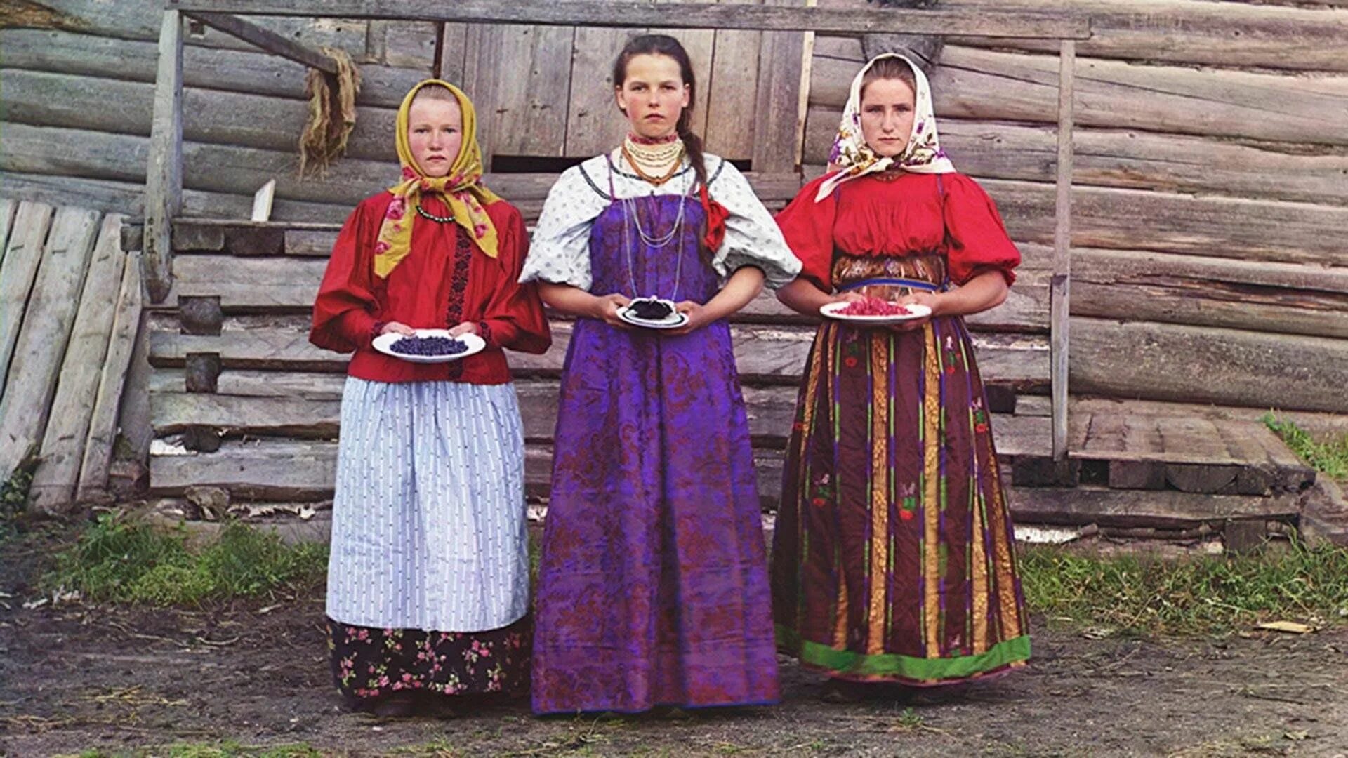 Цветные фото царской России: девушки и пейзажи были прекрасны