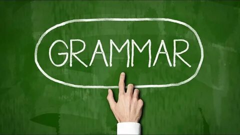 But grammar