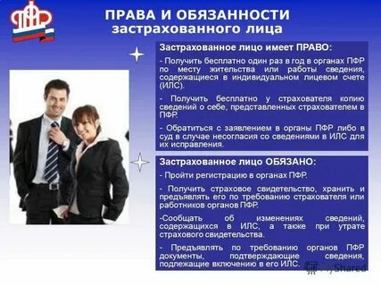 Персональные данные застрахованных лиц
