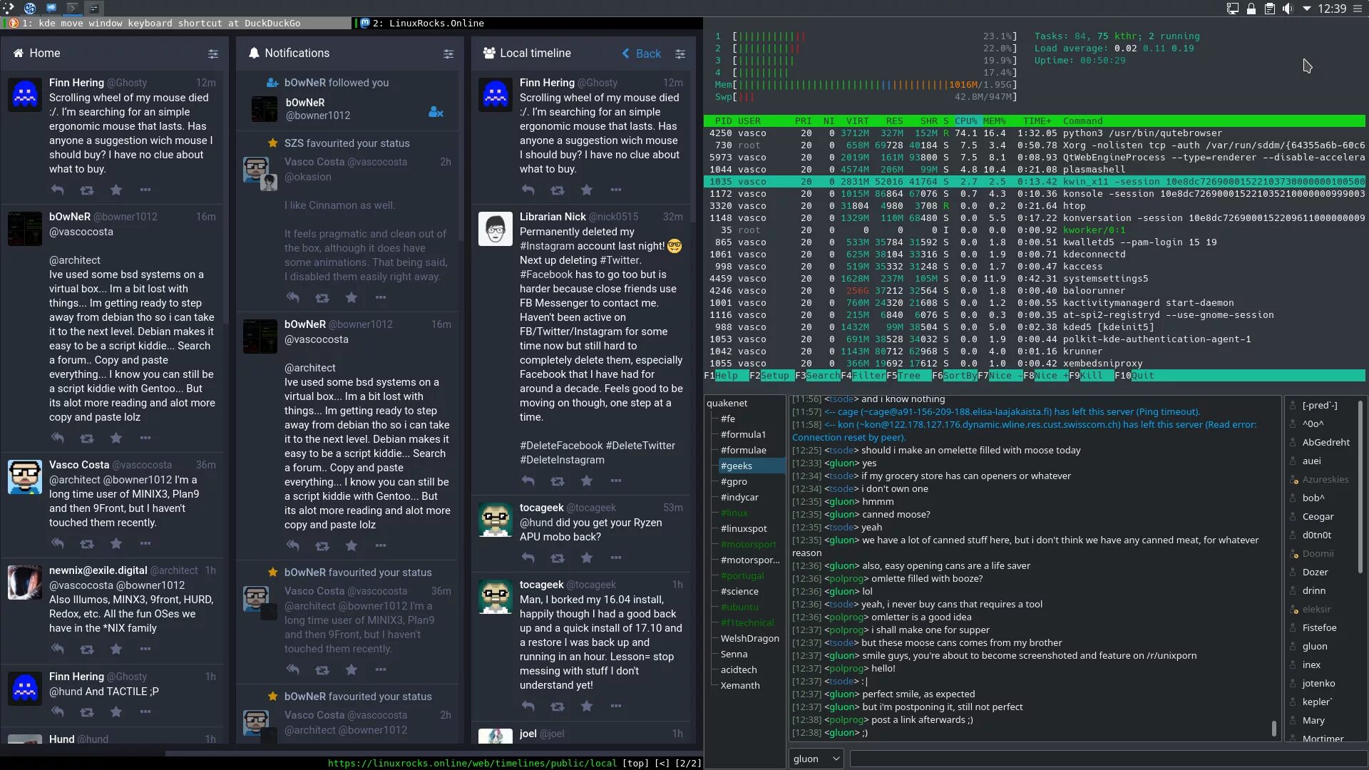 Debian disable