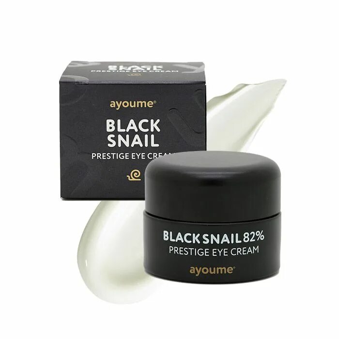 Ayoume Black Snail Prestige Cream. АЮМ Black Snail крем Ayoume Black Snail Prestige Cream 8ml. Ayoume Black Snail 90% Prestige Cream крем для лица с муцином черной улитки. АЮМ Black Snail крем Black Snail Prestige Cream 70мл. Крем с муцином черной улитки