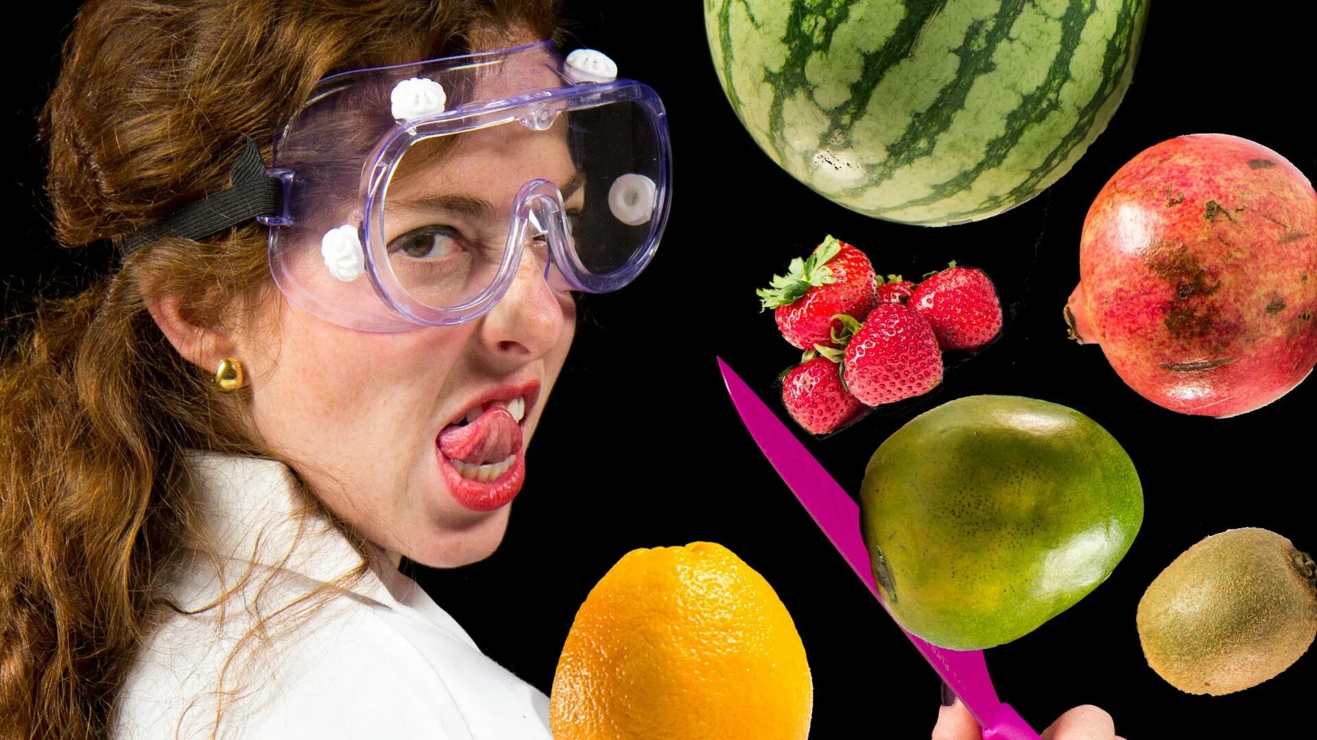 Taking fruit