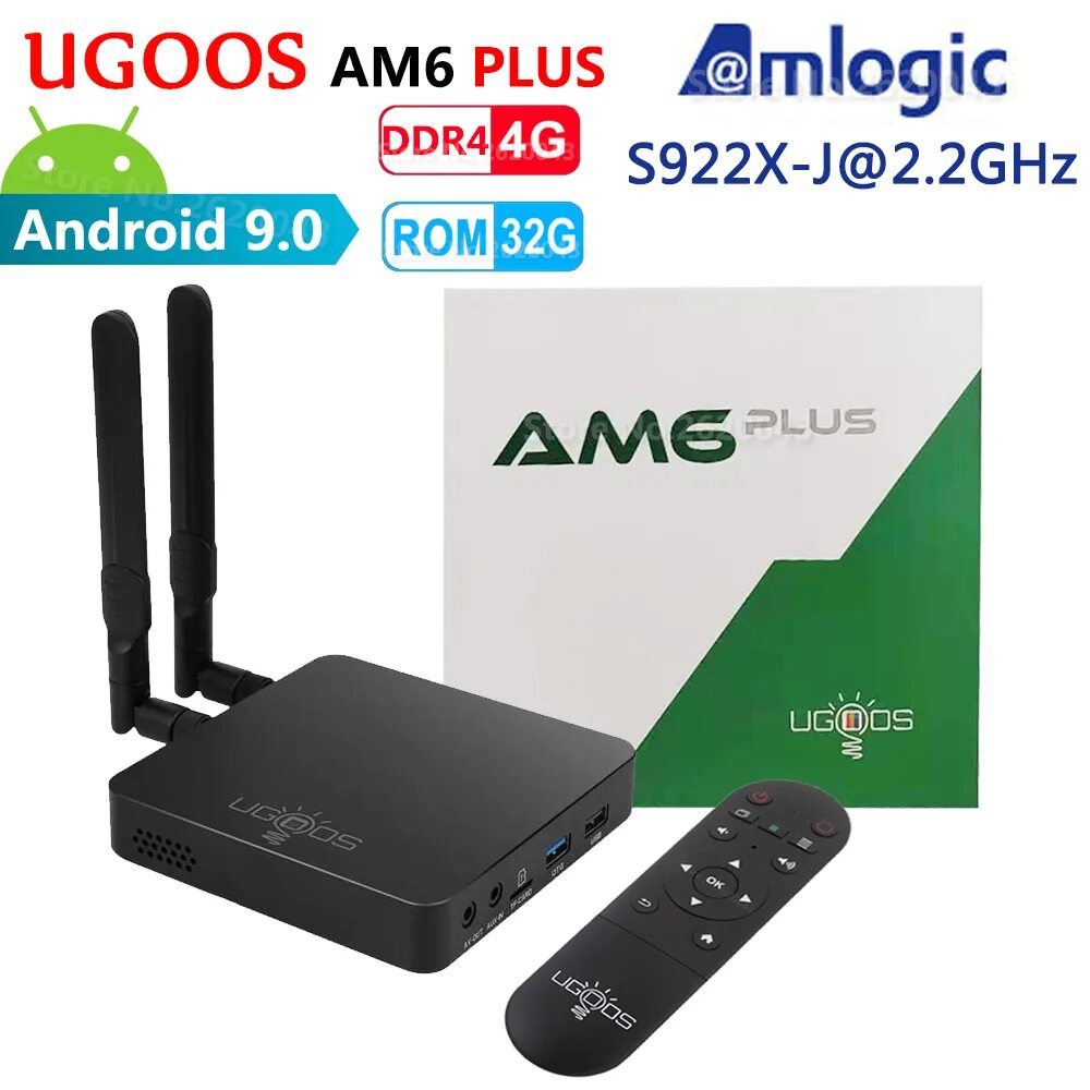 Приставка ugoos купить. Ugoos am6 Plus. Смарт ТВ приставка ugoos. TV ugoos am6b Plus Box. Смарт ТВ приставка ugoos am6 Plus пульт.