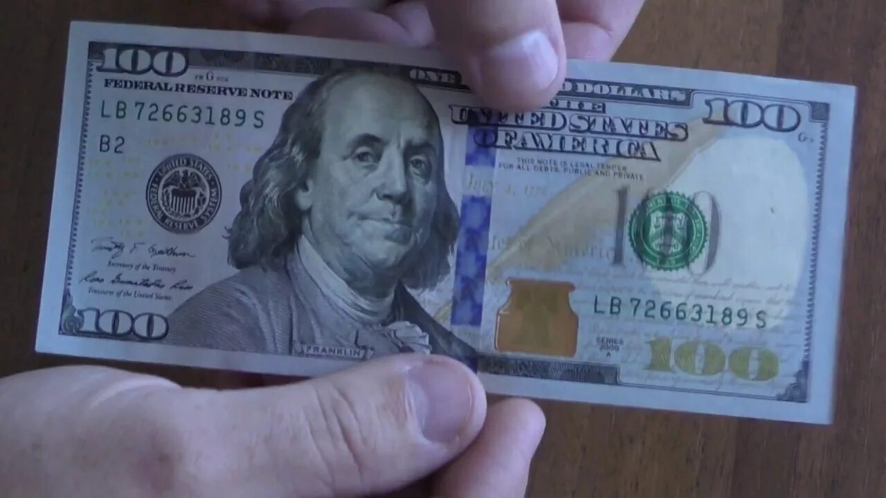 Hidden Messages in New $100 Dollar Bill? - YouTube