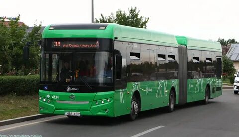 Новый автобусный маршрут алматы