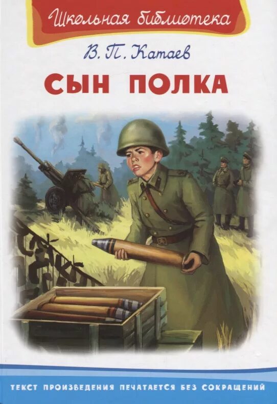 Книга сын полка полностью. Книжка Катаев сын полка.