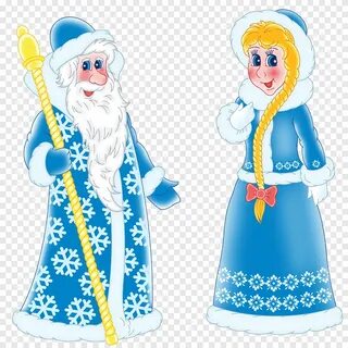Изображение деда мороза и снегурочки